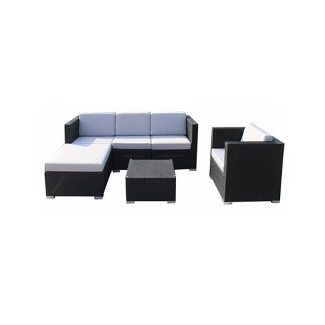 Living Room Furniture Wicker Rattan Corner Sofa