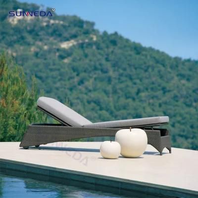 Patio Recliner Hotel Customized Outdoor Furniture Garden Chairs Sunlounger