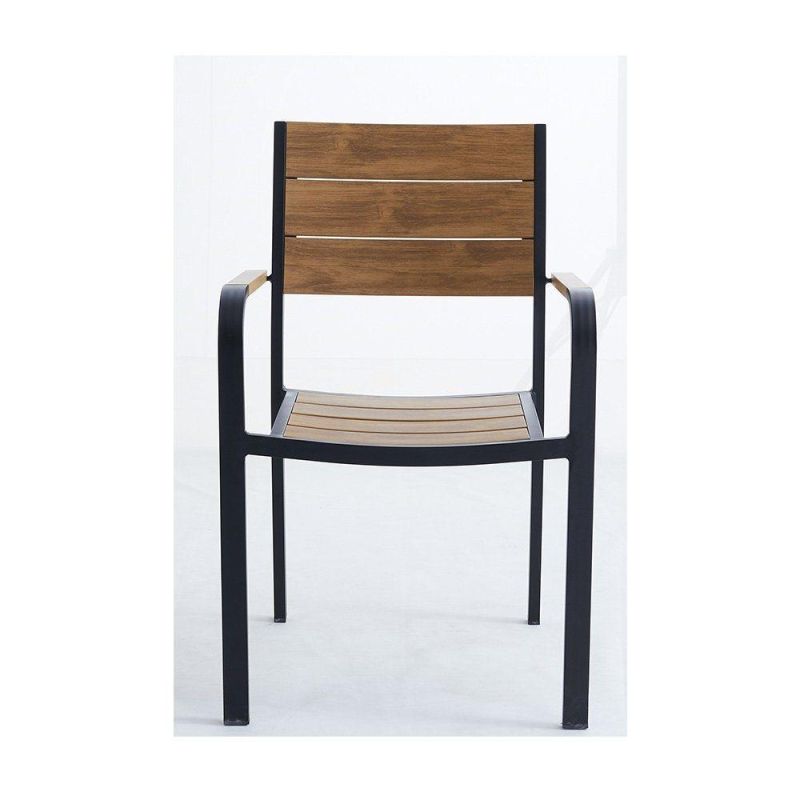 Balcony New Aluminum Metal Furniture Design Luxury Outdoor Dining Sets Garden Furniture Patio Chair Set
