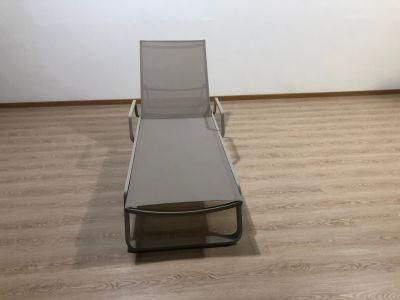 High Quality Colorful Modern OEM Foshan Sunbed Outdoor with Table Sun Chaise Lounge