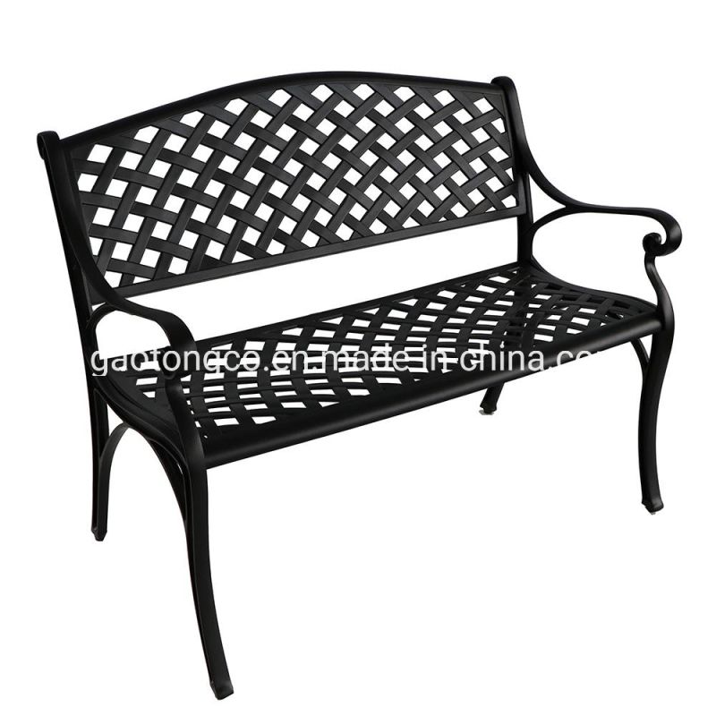 Die Cast Aluminum Garden Furniture Outdoor Dining Table Chairs