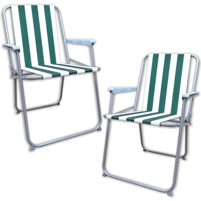 Folding Garden Patio Spring Deck Chair Picnic Camping Beach Fishing Outdoor Seat