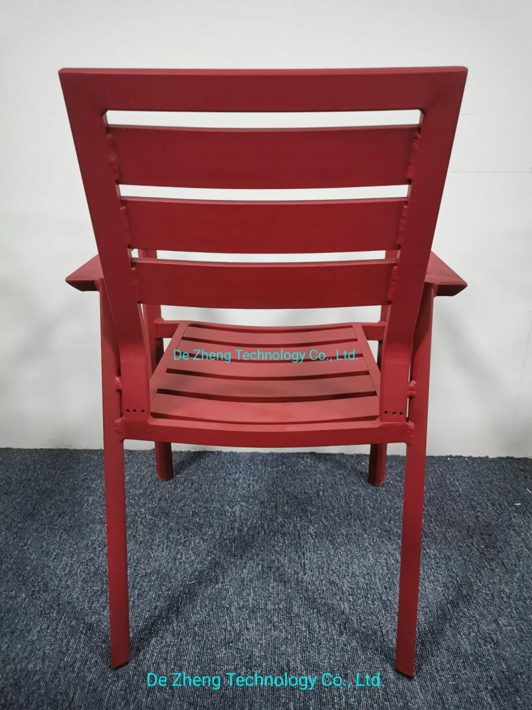 Outdoor Antique Furniture Chairs Wholesale Aluminum Dining Colorful Restaurant Banquet Back Chairs