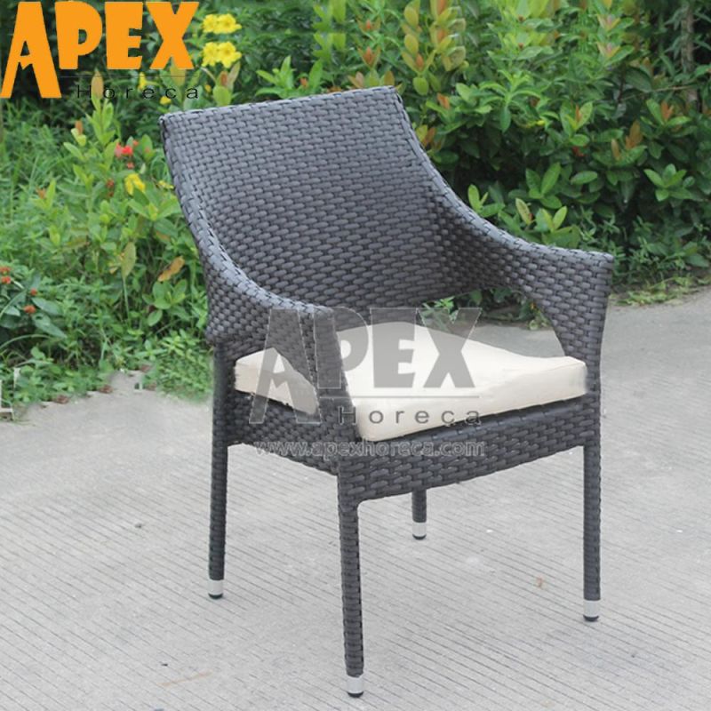 Aluminum Outdoor Garden Rope Chair Furniture Waterproof Dining Chair Wholesale
