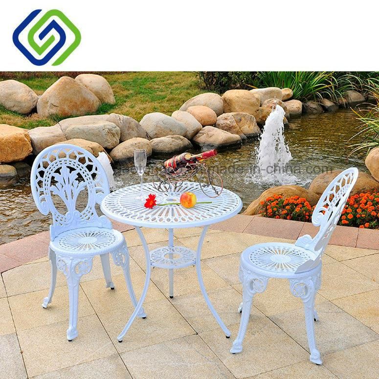 Fendias Homes and Gardens 3-Piece Cast Aluminum Bistro Set Outdoor Furniture