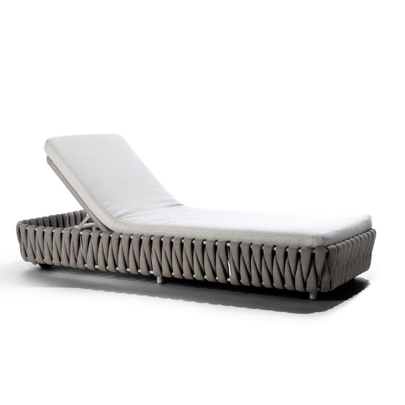 Modern Leisure Sofa Set Aluminum Tea Table Patio Furniture Folding Sofa Bed