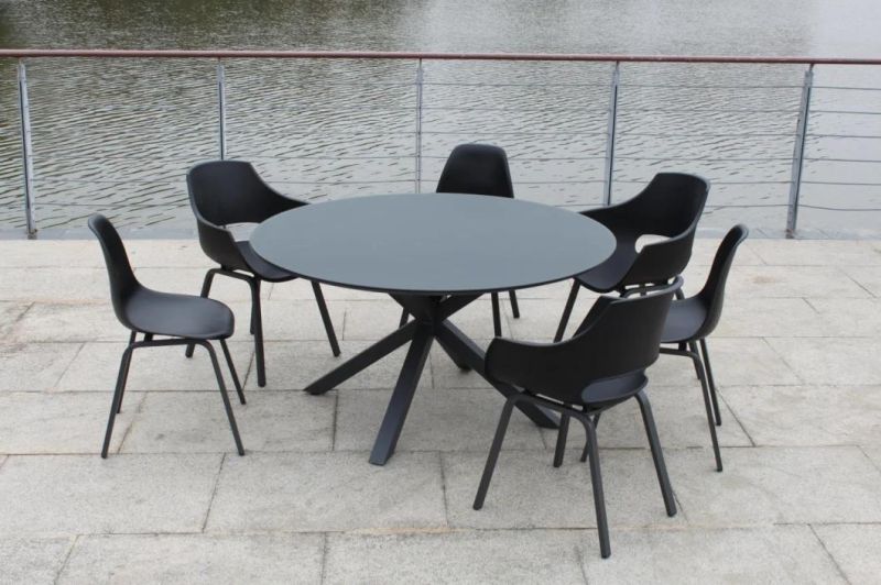 Room Supplier 10 Person Outdoor Dining Round Patio Table Set