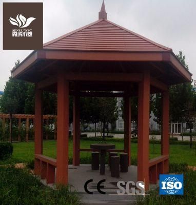WPC Outdoor Pavilion with Six Corners