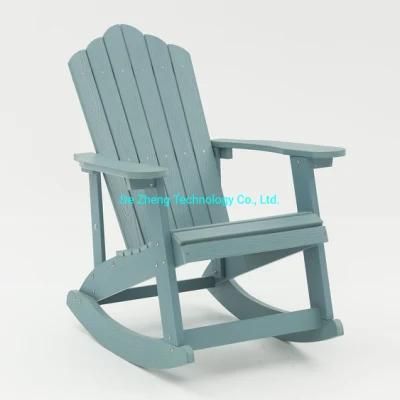 Modern Outdoor American Style Plastic Wood Home Rocking Adirondack Chair Garden Furniture