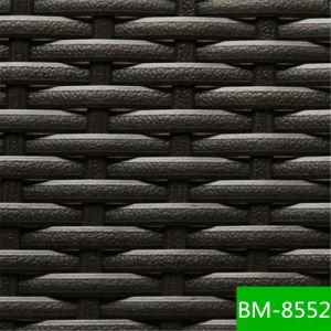 Hight Quality Unique Style Embossed Flat PVC Wicker Material for Garden Sets