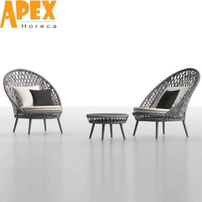 Hot Sale Comfortable Backrest Restaurant Chair Outdoor Patio Furniture Set