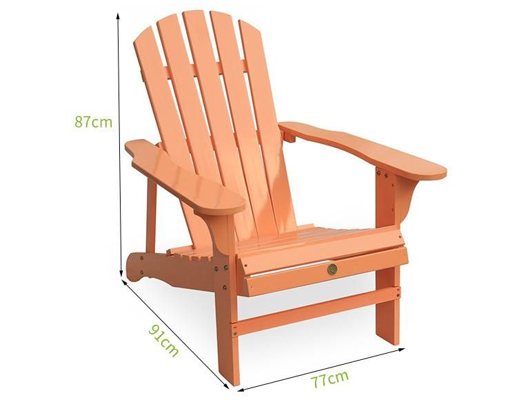 Kd Modern Outdoor Garden Patio Balcony Chair Plastic Wood Adirondack Chairhot Sale Colorful Outdoor Furniture Beach Waterproof Wooden Folding Adirondack Chair