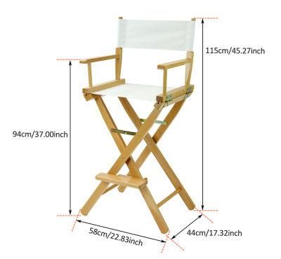 Actor Outdoor Makeup Chair Garden Chair