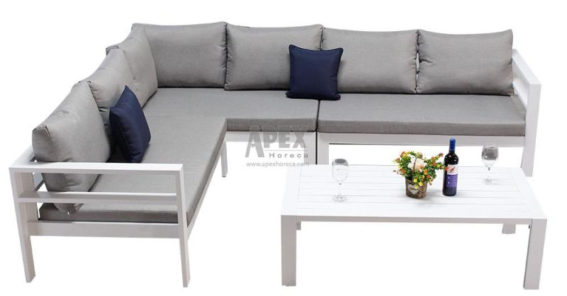 Metal Functional Garden Patio Swimming Pool Morden Outdoor Lounger Sofa