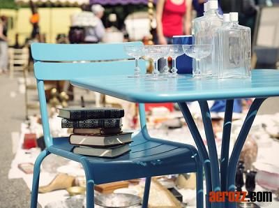 Aluminium Aluminum Patio Garden Luxembourg Dining Table