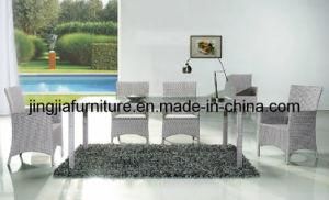 Outdoor Garden Dining Rattan Table and Chair (JJ-S667)