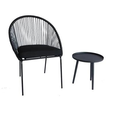 Hot Simple Bar OEM Carton Foshan Modern Wicker Garden Furniture Acapulco Chair