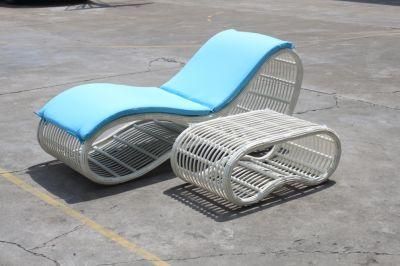 Customized OEM by Sea Modern Chaise Lounge Rattan Outdoor Furniture