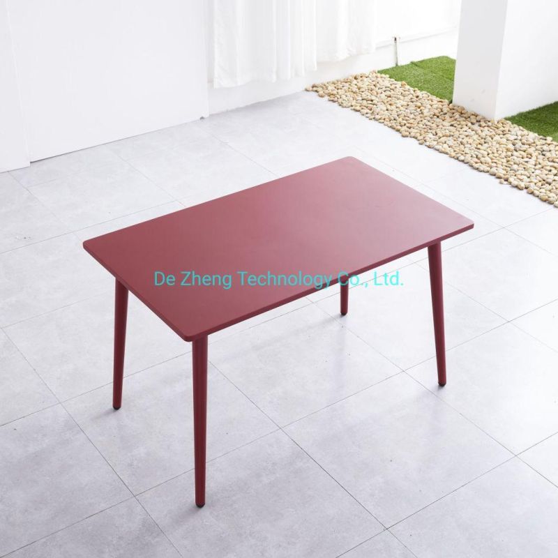 Colorful Waterproof Fire Resistance Indoor Outdoor Restaurant Cafe Bistro Table