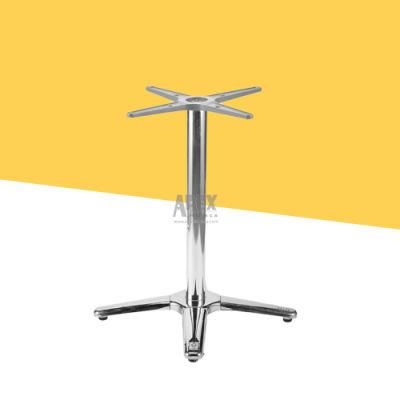 Gold Plated Cast Aluminum Coffee Bistro Garden Table Base