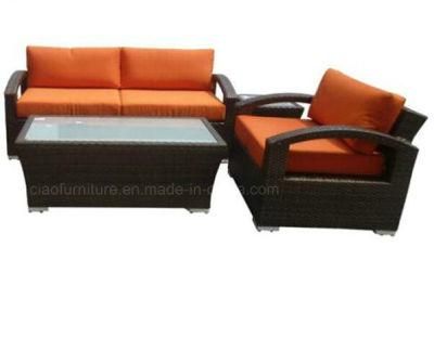 Outdoor Furniture Patio Rattan Sofa (4302)