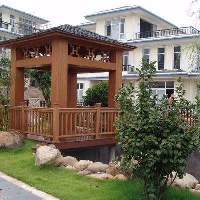 Long Life Span WPC Pergola or Gazebo for Exterial Garden