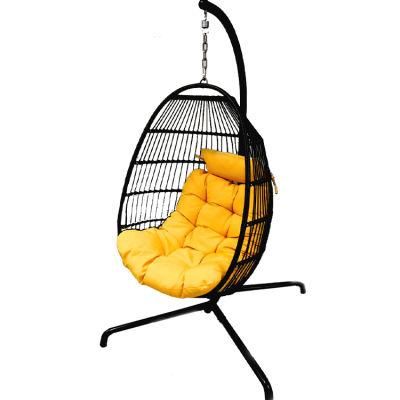 New 150kg OEM Foshan Outdoor Hanging Foldable Hanging Chair Garden Swing