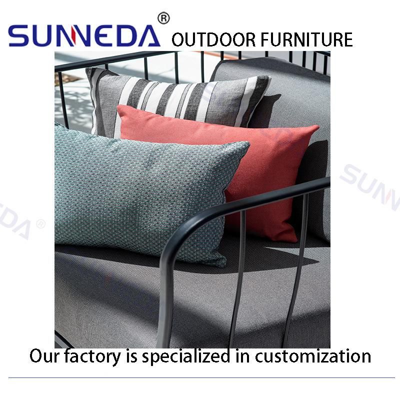 Luxury Outdoor Aluminium Garden Furniture Fashion Balcony Hotel 5 Star