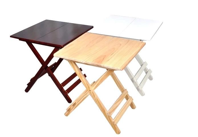 Solid Wood Outdoor Folded Table Garden Table (M-X1030)