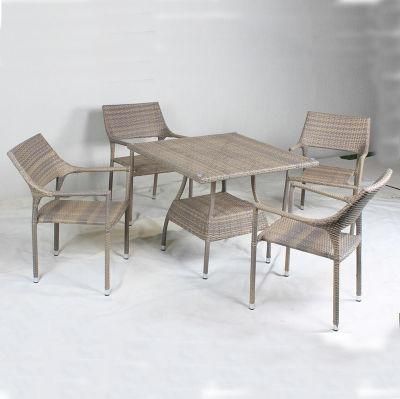 Outdoor Furniture Leisure Coffee Tables and Chairs Rattan Dining Furniture