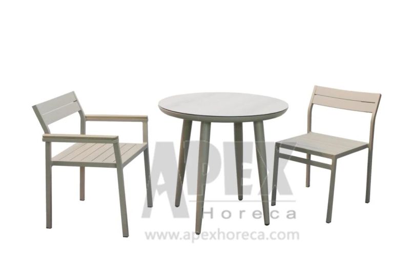 Garden Bistro Patio Catering Wholesale Restaurant Aluminum Furniture