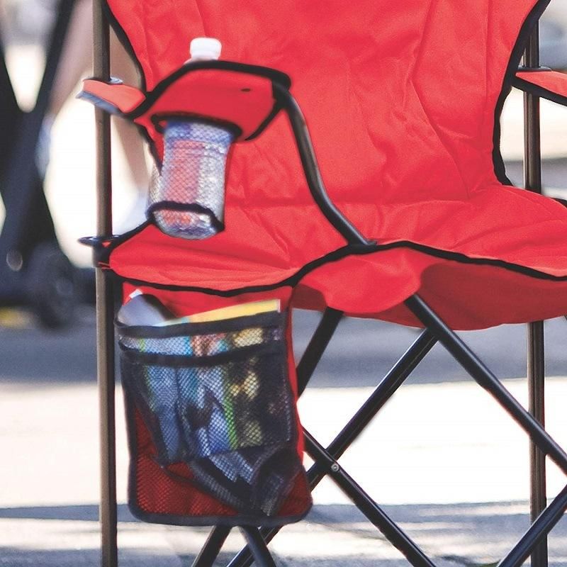 Amazon Hot Sale Folding Camping Chair with 4-Can Cooler