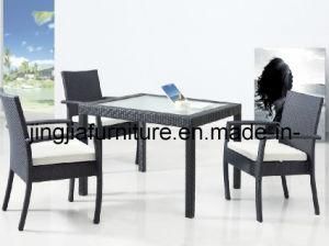 Outdoor Garden Synthetic Rattan Wicker Aluminium Dining Chair (JJ-S761)