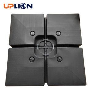 Uplion Large Size 4-Piece Water Base with Connector Hooks Apply to All Garden Umbrella Parasol Plastic Water Umbrella Base