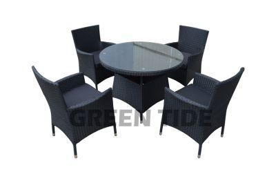 2020 New Fashion Outdoor Garden Rattan Dining Furniture 5PCS Sets