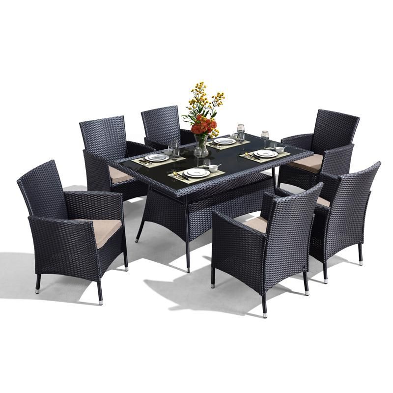 Aluminum Frame Outdoor Dining Sets Furniture