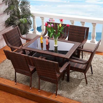 Courtyard Outdoor Teng Terrace Outdoor Leisure Outdoor Furniture Rattan Chair