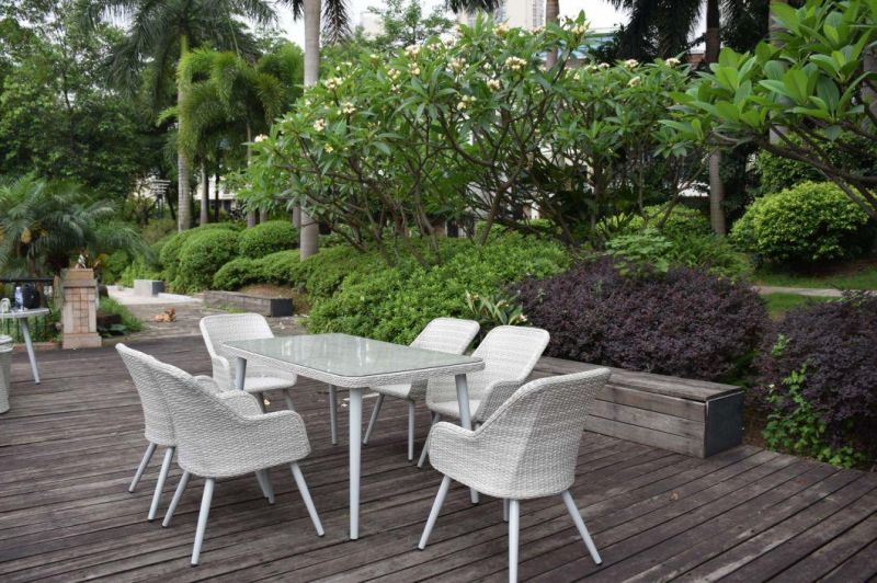7 PCS Leisure Rattan Chair Table