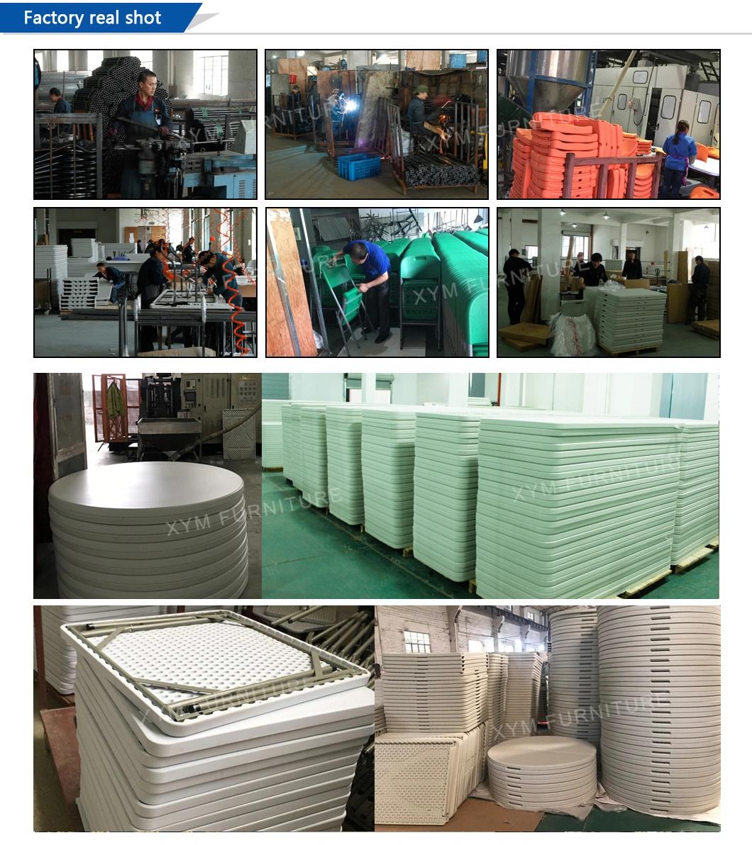 Stronger Frame Round Plastic Table (XYM-T24)