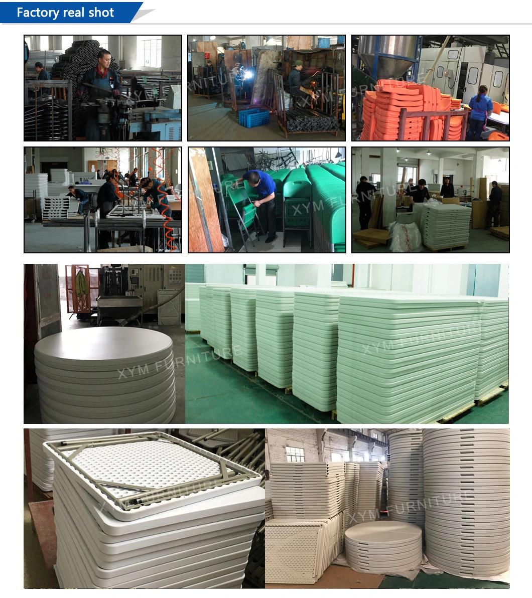 Stronger Frame Round Plastic Table  (XYM-T24)