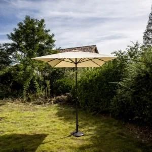 2*3m Folded Steel Patio Umbrella