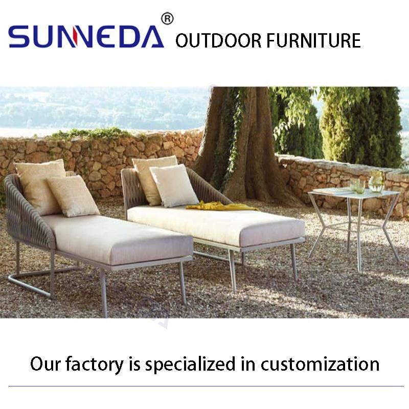 Ecological Design European Style Outdoor Camping Studio Patio Leisure Sunlounge
