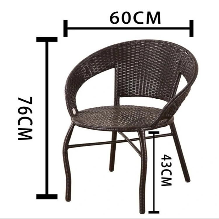 Simple Lifting of Modern Customized Household with Armrails Garden Rattan Chair
