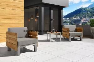 Teak Wood Furniture Outdoor Sofa with Comfortable Cushions