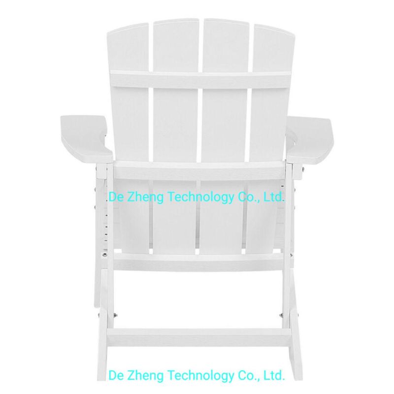 China Latest Leisure Waterproof Bistro Terrace Woven Rope Hilton Aluminium Outdoor Furniture Adirondack Chair