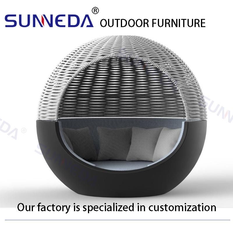 Black Rattan Villa Enjoyable Project Set Big Wicker Woven Talking Sofa