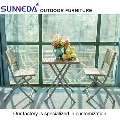 Wholesale Folded Outdoor Patio Restaurant Hotel Furniture Table &amp; Chair Set