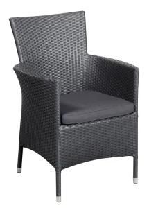 Garden Rattan Wicker Aluminum Dining Chair