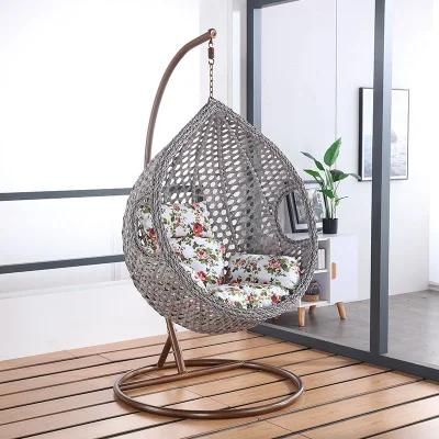 Hot Selling Office Outdoor Rattan Chair Leisure Wicker Patio Hanging Chair