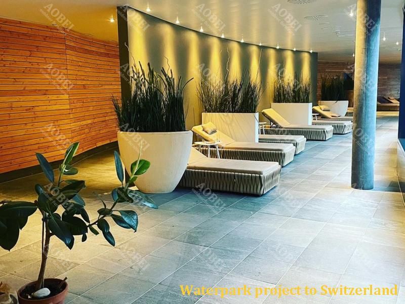 Modern Luxury Garden Patio Hotel Resort Home Outdoor Furniture Rope Beach Chair Sun Lounger Sunbed